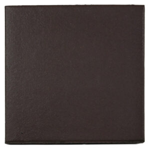 Black Rustic quarry tile 6 inches square - unglazed quarry hearth tile