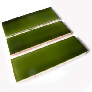 6 x 2 hand glazed tile PLN - fireplace tile